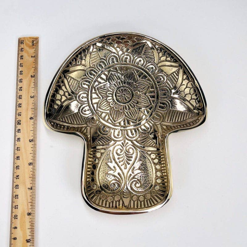BRASS MUSHROOM TRAY