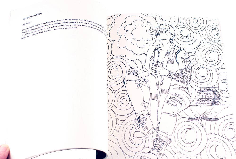 STONER BABES COLORING BOOK
