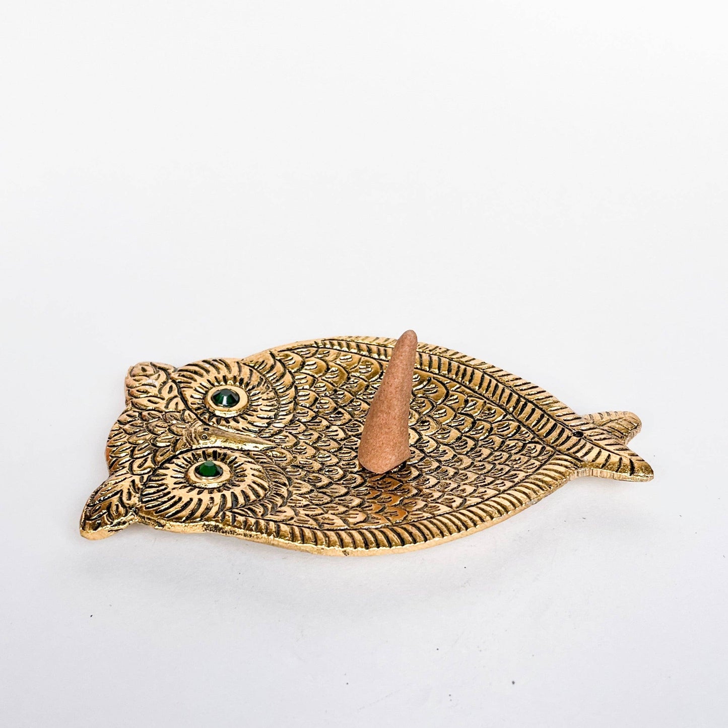 OWL INCENSE HOLDER