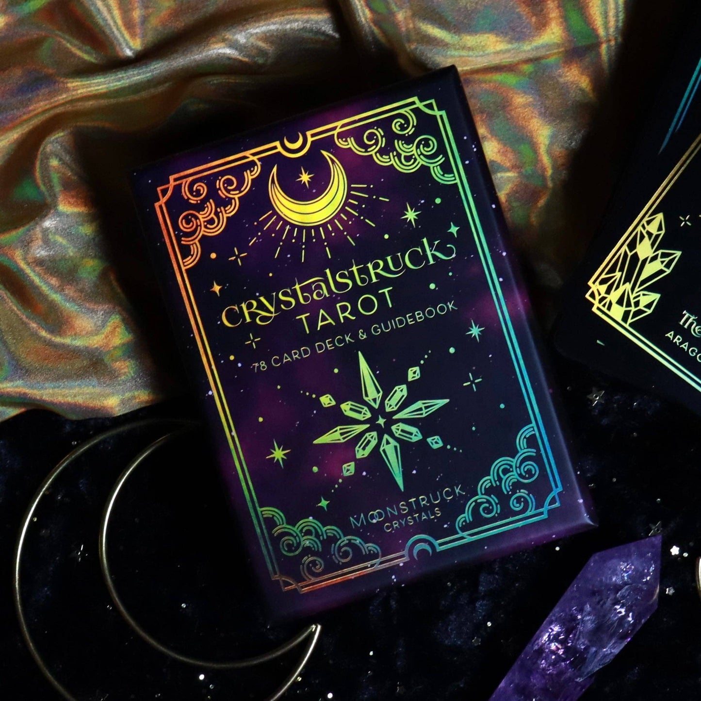 GOLD CRYSTALSTRUCK TAROT