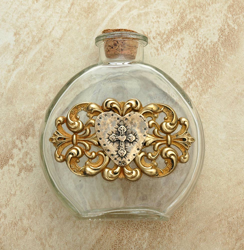 VINTAGE HOLY WATER BOTTLE