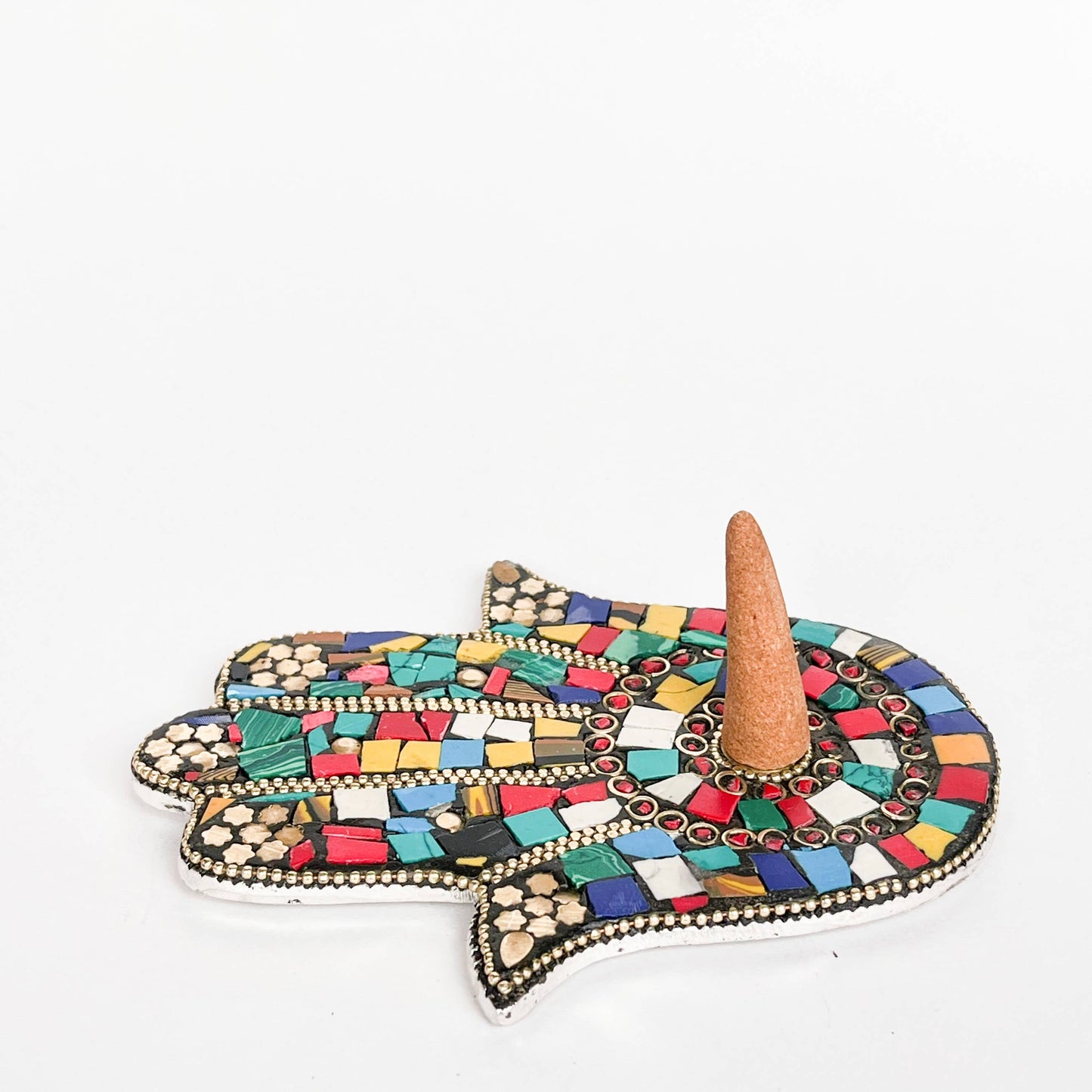 HAMSA INCENSE HOLDER - MULTICOLOR