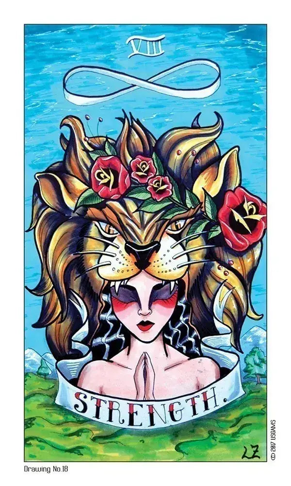 EIGHT COINS TATTOO TAROT