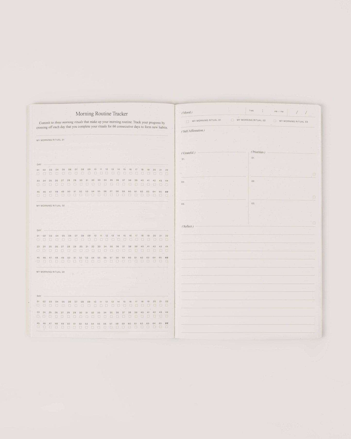 MORNING ROUTINE JOURNAL