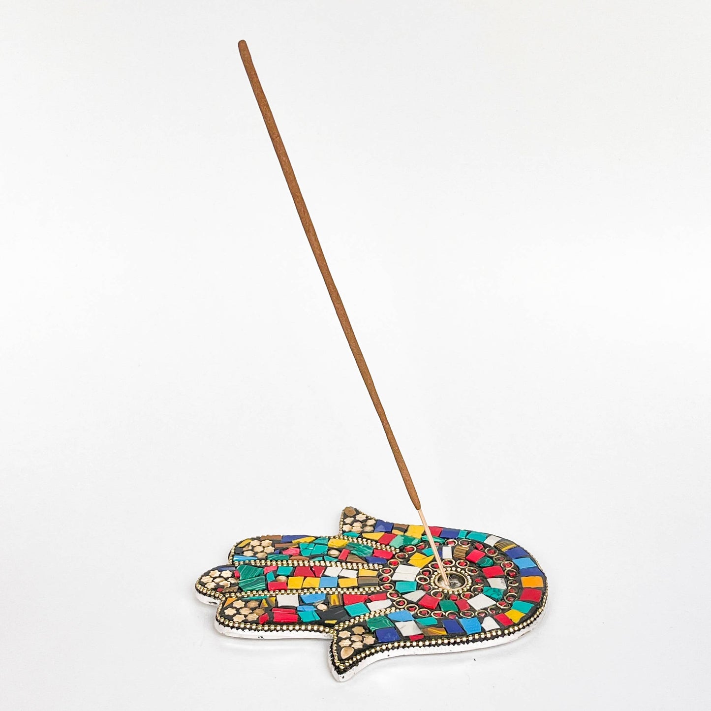 HAMSA INCENSE HOLDER - MULTICOLOR