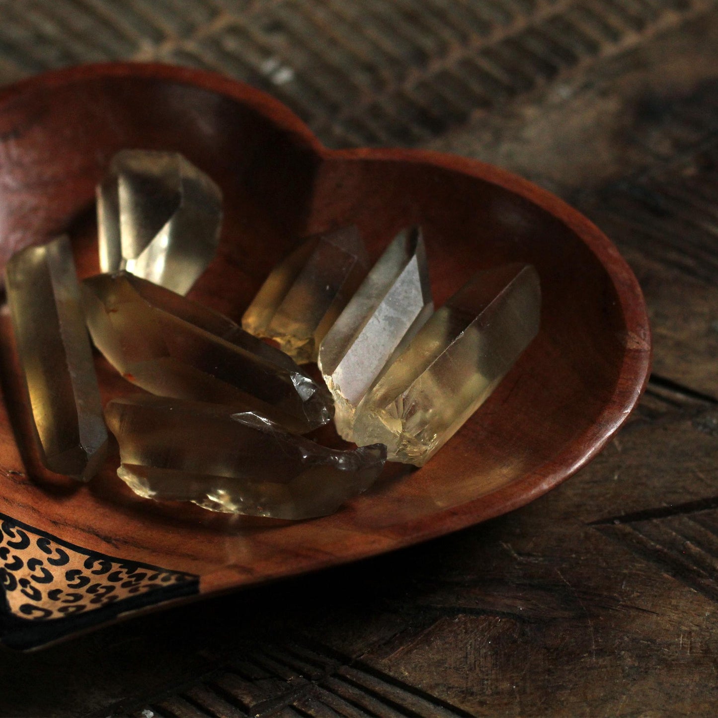 NATURAL CITRINE POINTS