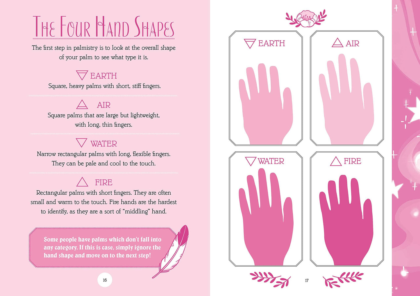 TEEN WITCHES' GUIDE TO PALM READING