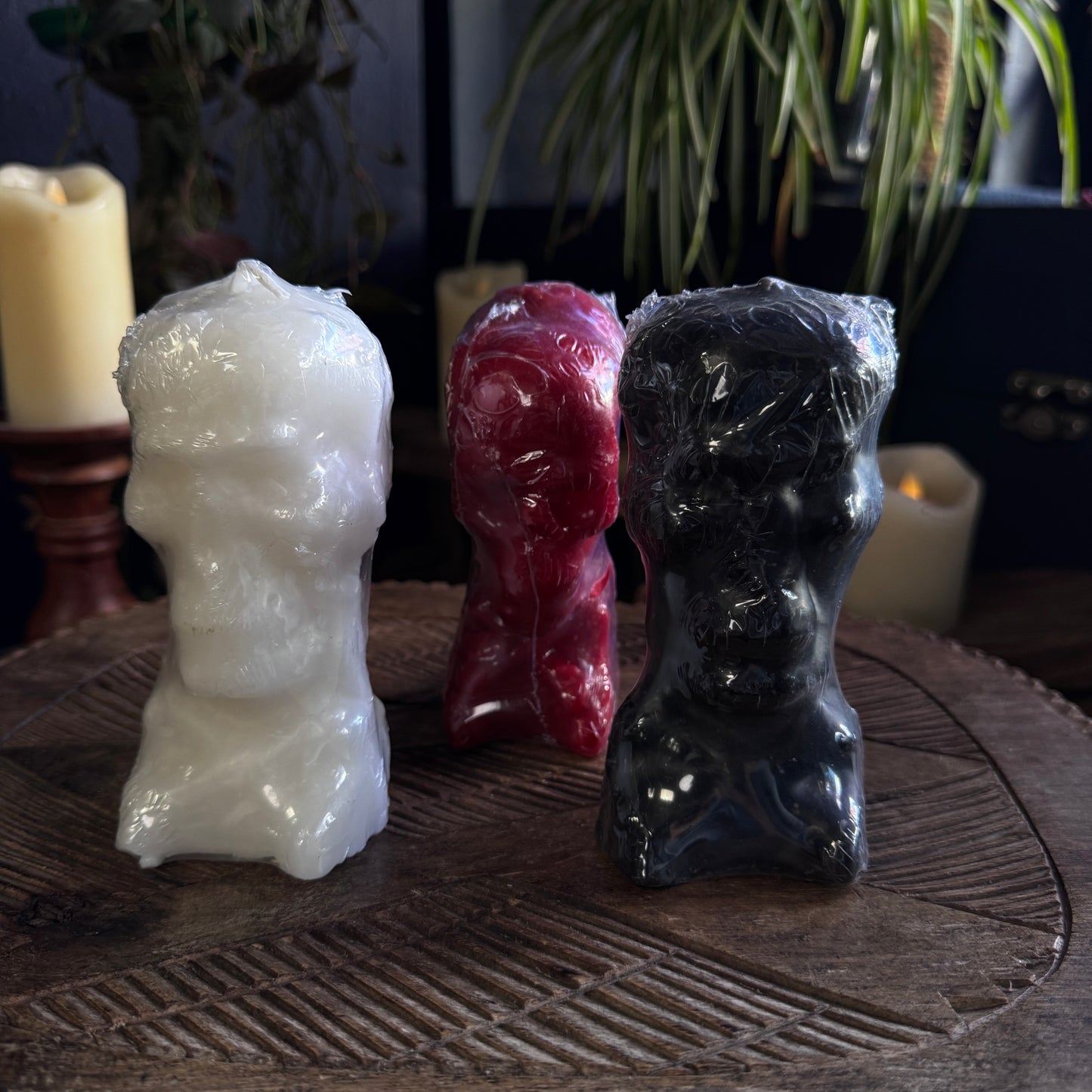 SKULL IMAGE CANDLES