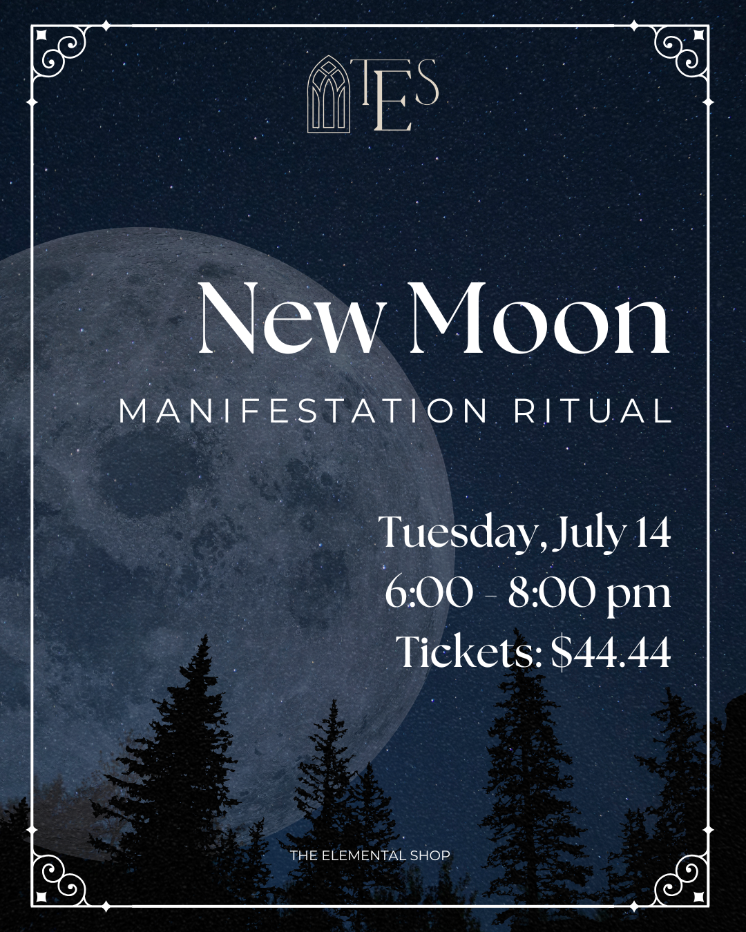7/14 - NEW MOON MANIFESTATION RITUAL
