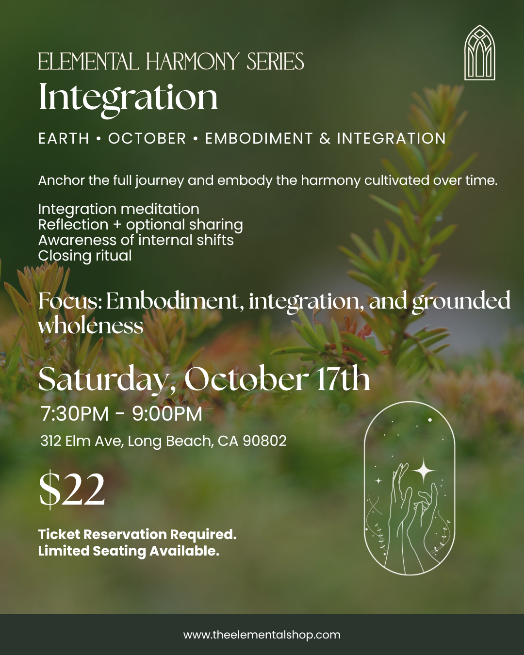 10/17 - INTEGRATION: EARTH