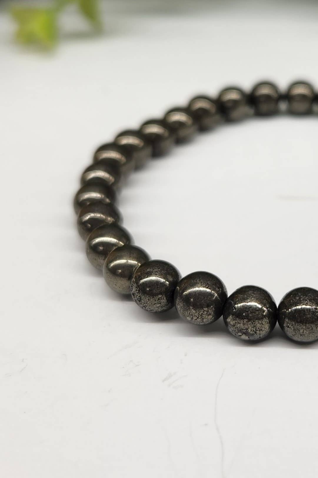 PYRITE BRACELET 6MM