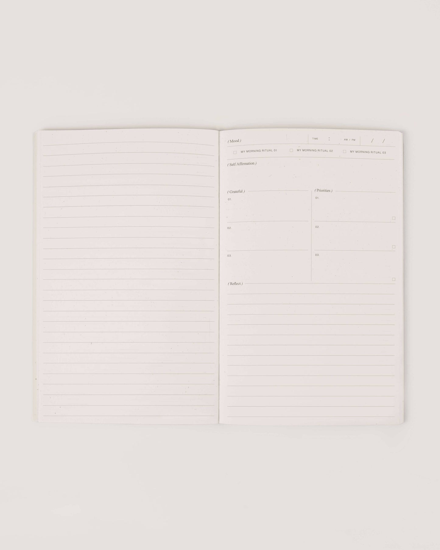 MORNING ROUTINE JOURNAL