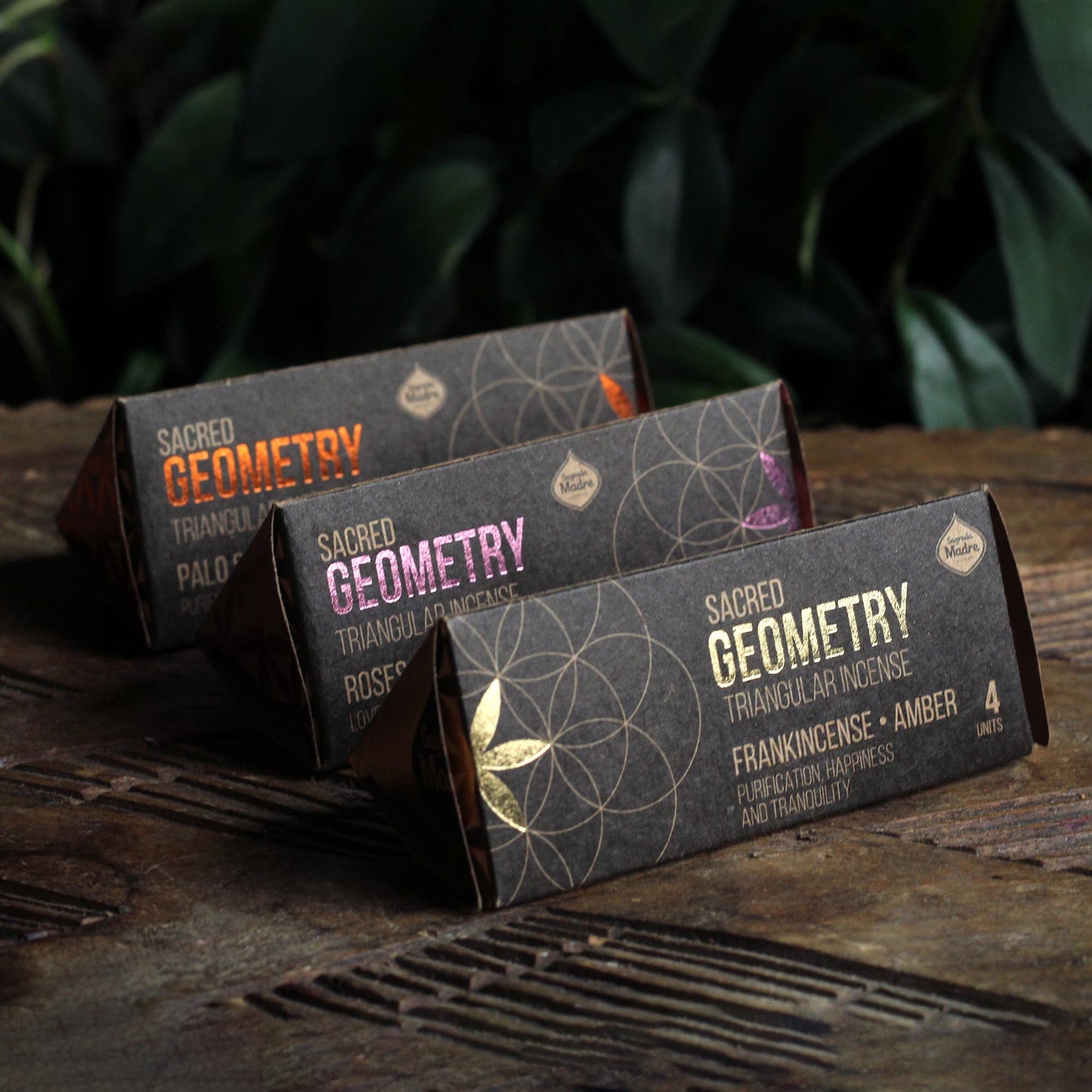SACRED GEOMETRY TRIANGULAR INCENSE