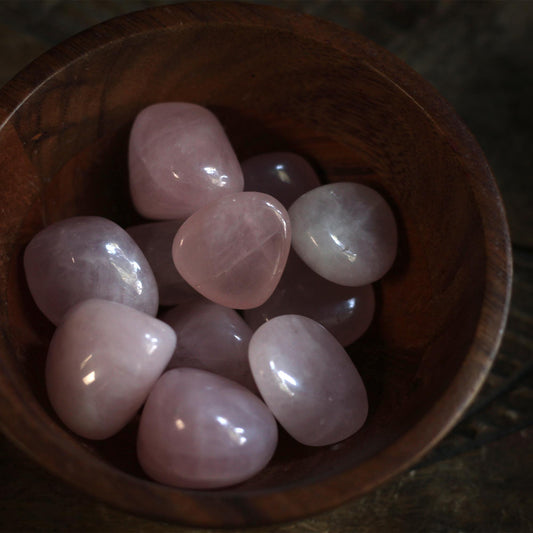 TUMBLED ROSE QUARTZ