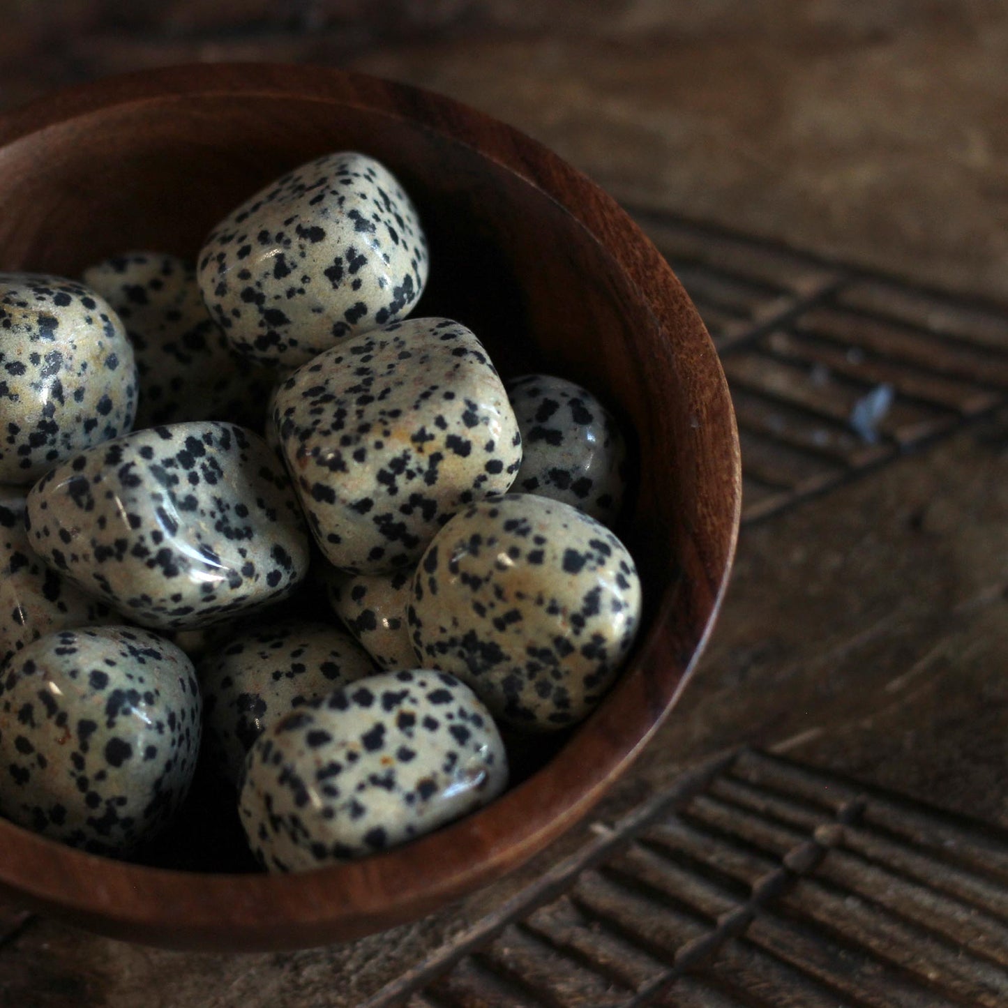 TUMBLED DALMATIAN JASPER
