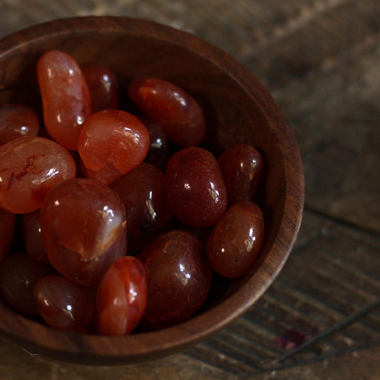 TUMBLED CARNELIAN