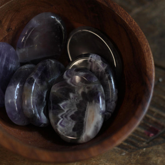 AMETHYST WORRY STONE