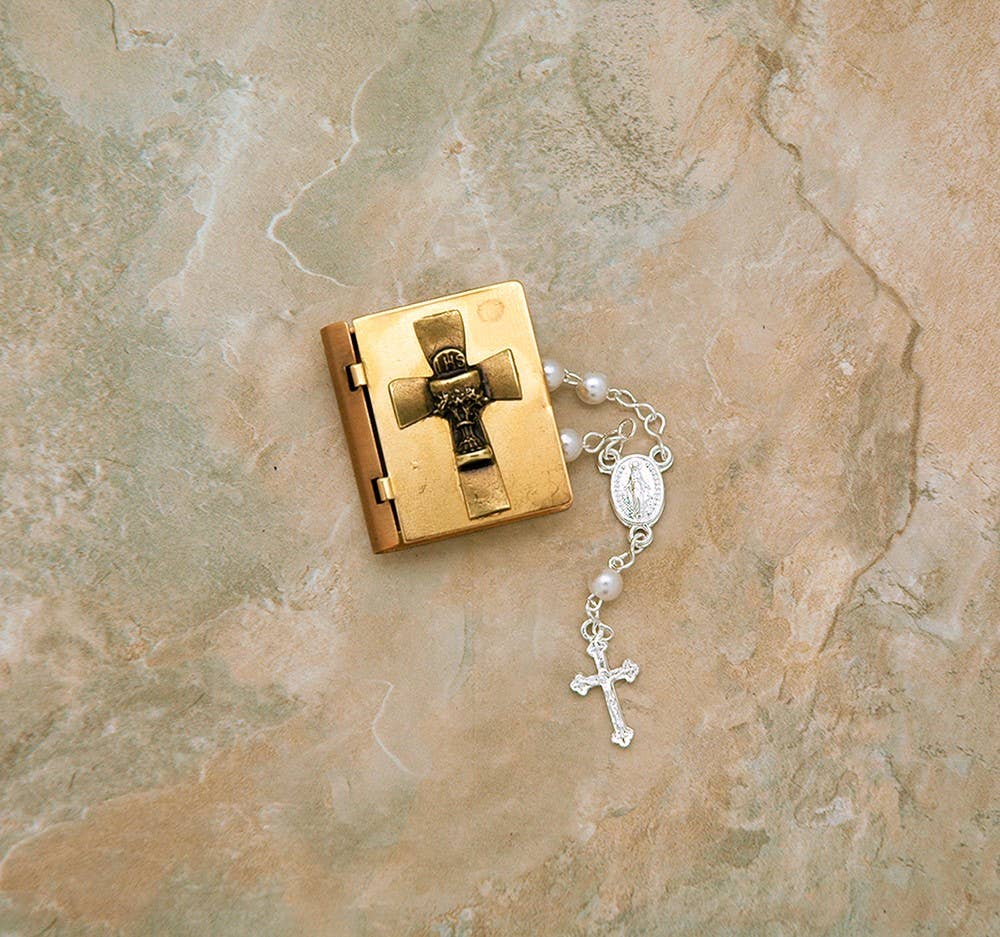 BIBLE CHALICE & DECADE ROSARY