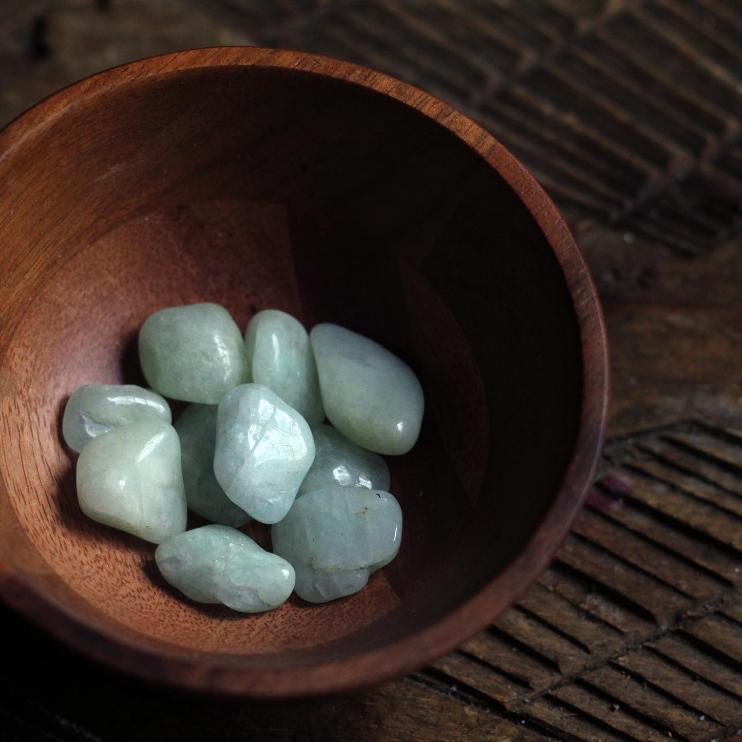 TUMBLED AQUAMARINE