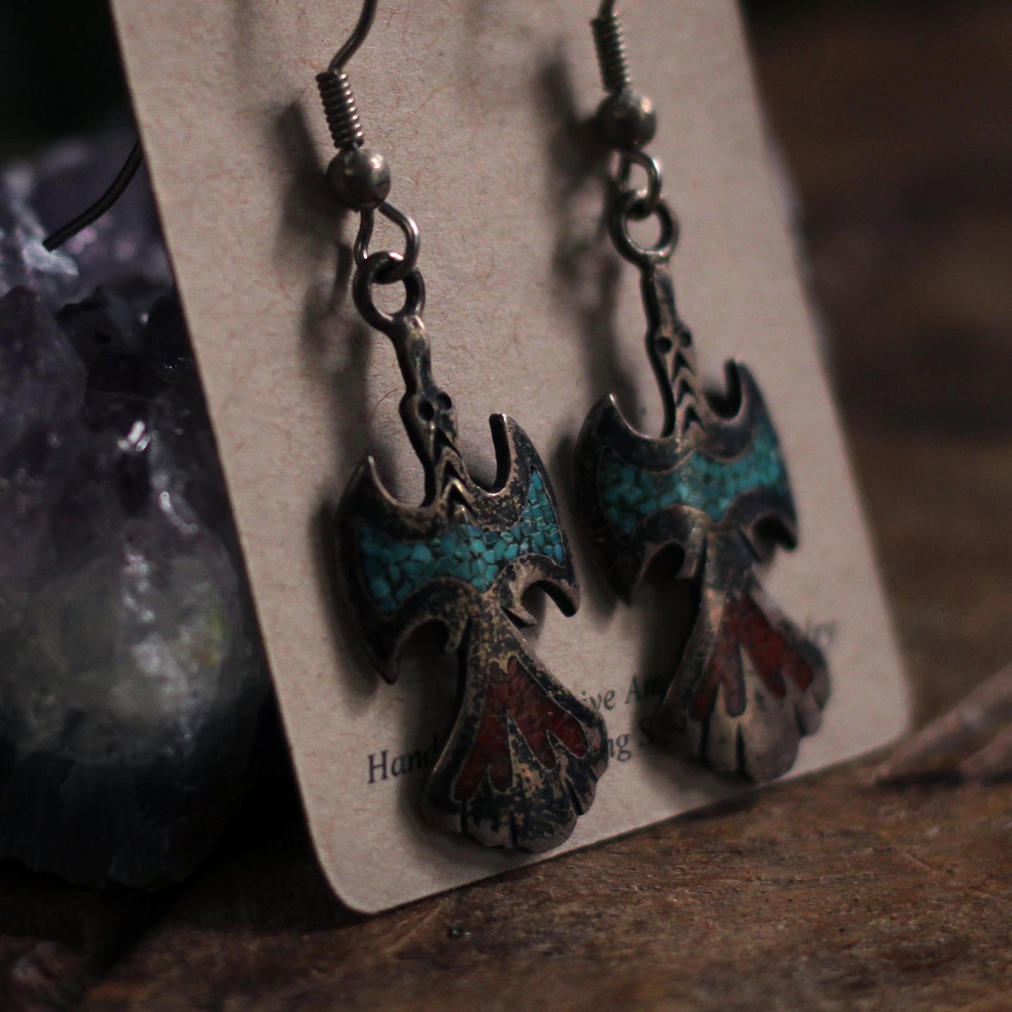 HANDMADE VINTAGE ZUNI TRIBE JEWELRY