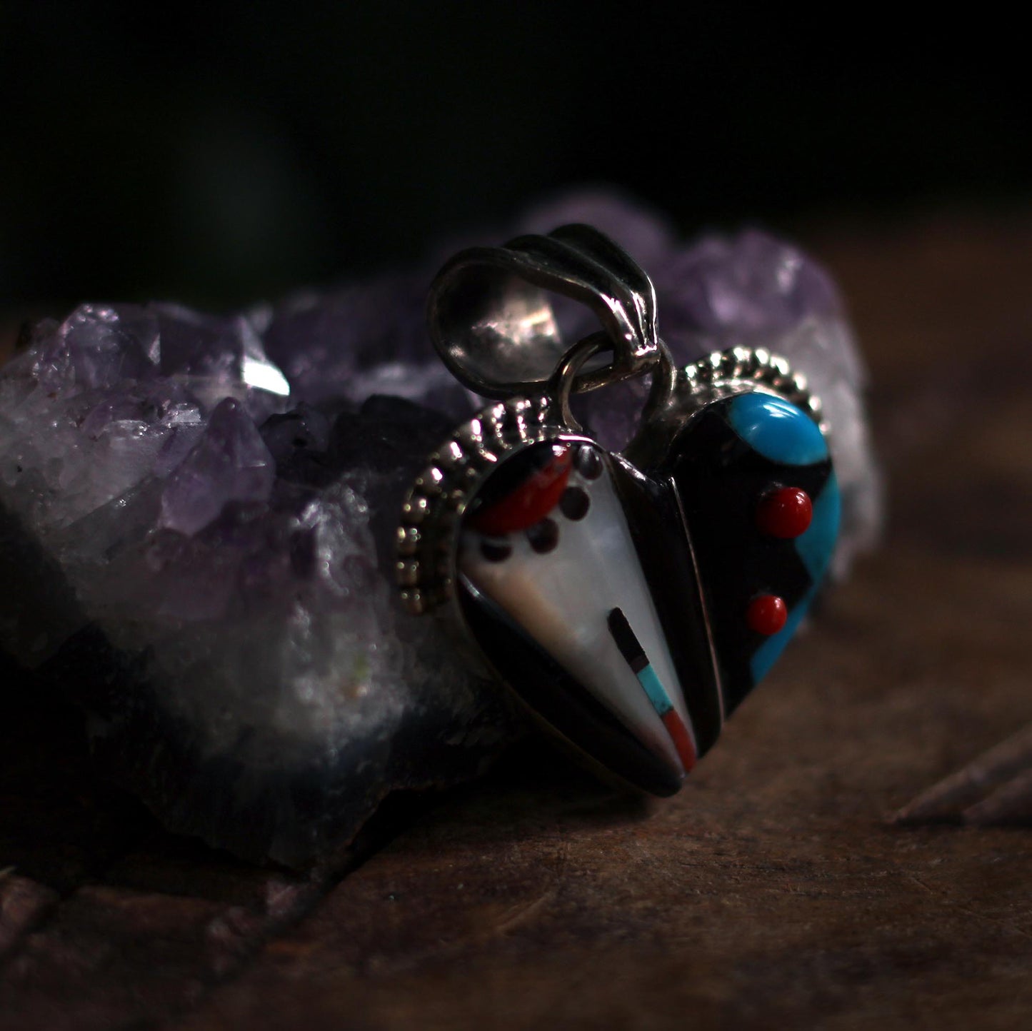 HANDMADE VINTAGE ZUNI TRIBE JEWELRY