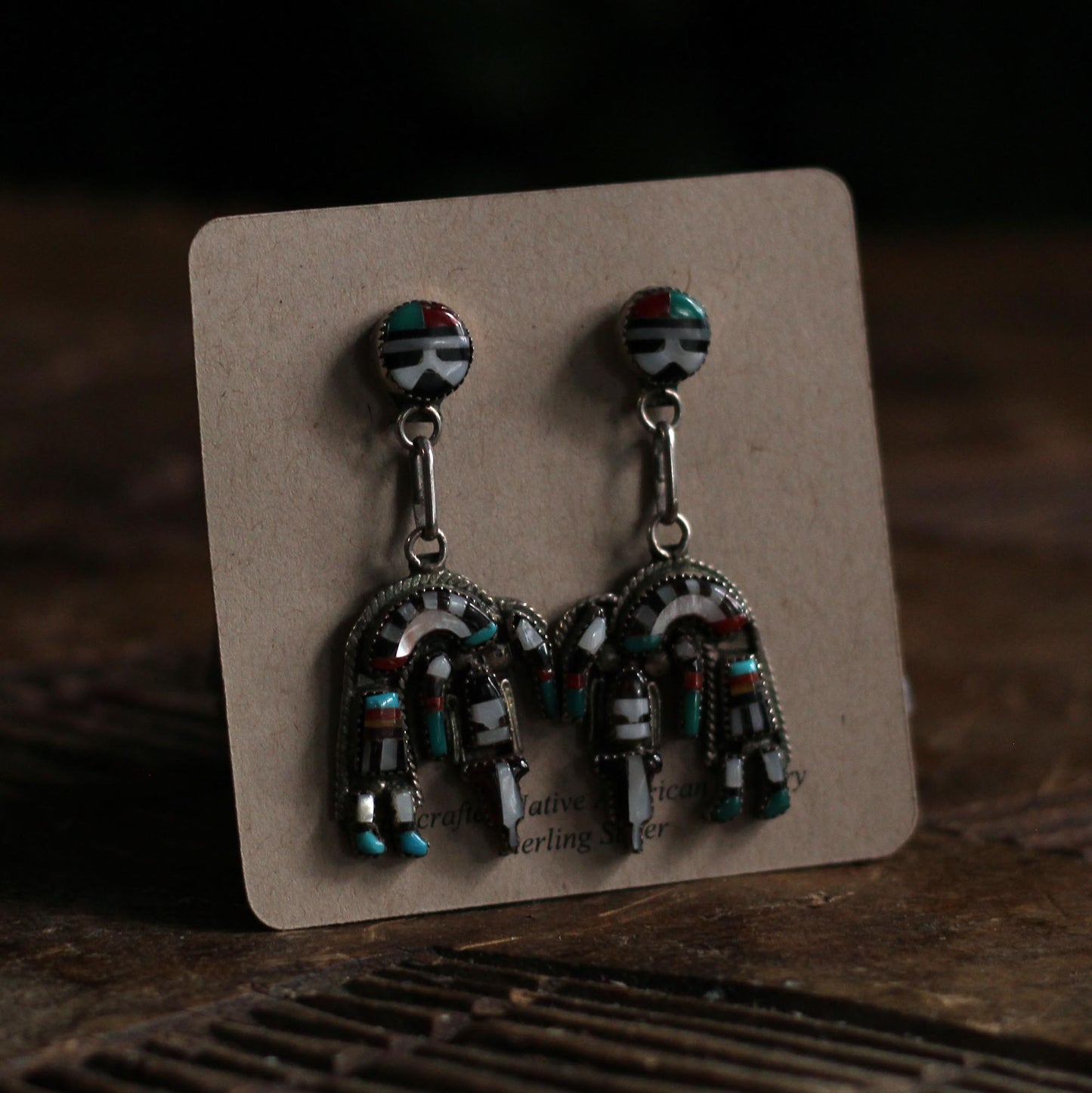 HANDMADE VINTAGE ZUNI TRIBE JEWELRY