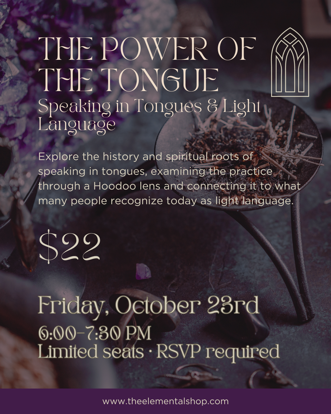 10/23 - THE POWER OF THE TONGUE: SPEAKING IN TONGUES & LIGHT LANGUAGE