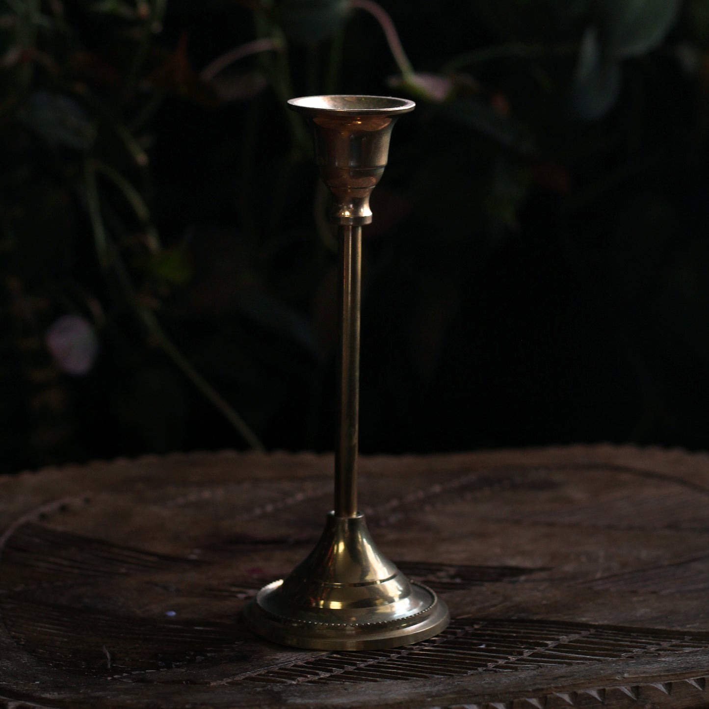 BRASS CANDLESTICK HOLDER