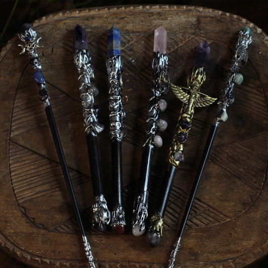 CRYSTAL AND EMBLEM WANDS
