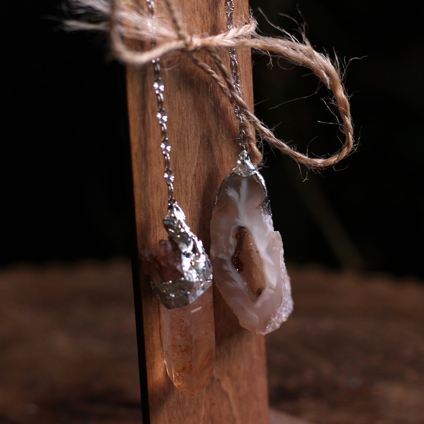 CRYSTAL PENDULUM & STAND
