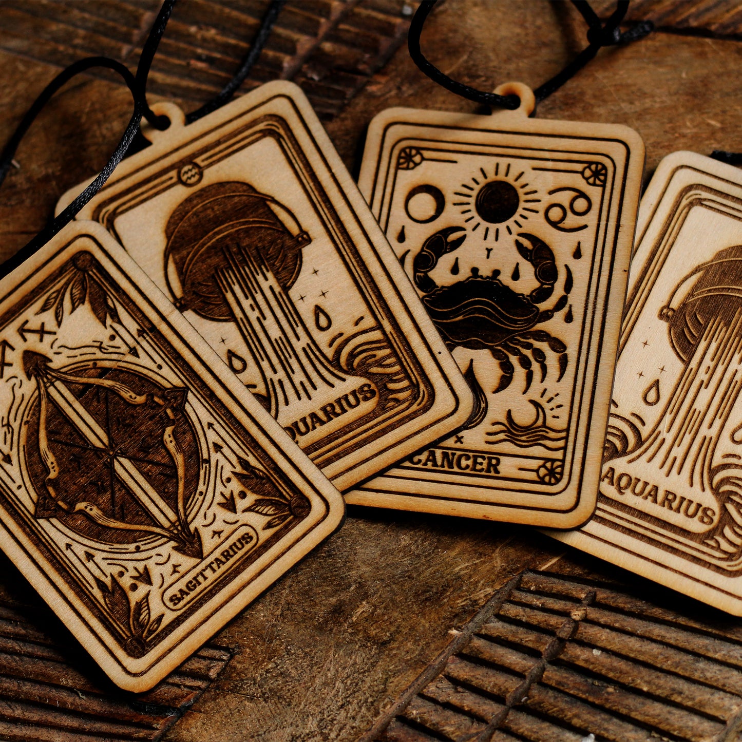 ZODIAC CHRISTMAS ORNAMENTS