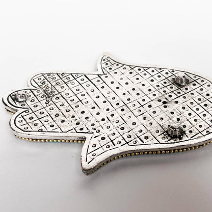 HAMSA INCENSE HOLDER - GREEN