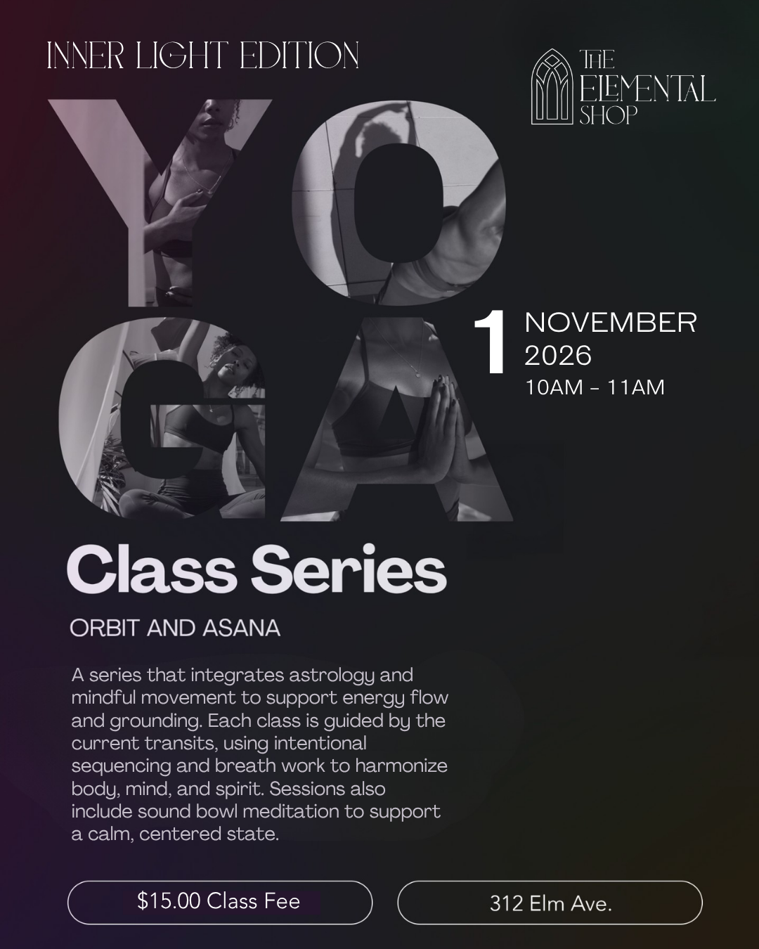 11/1 - ORBIT & ASANA YOGA