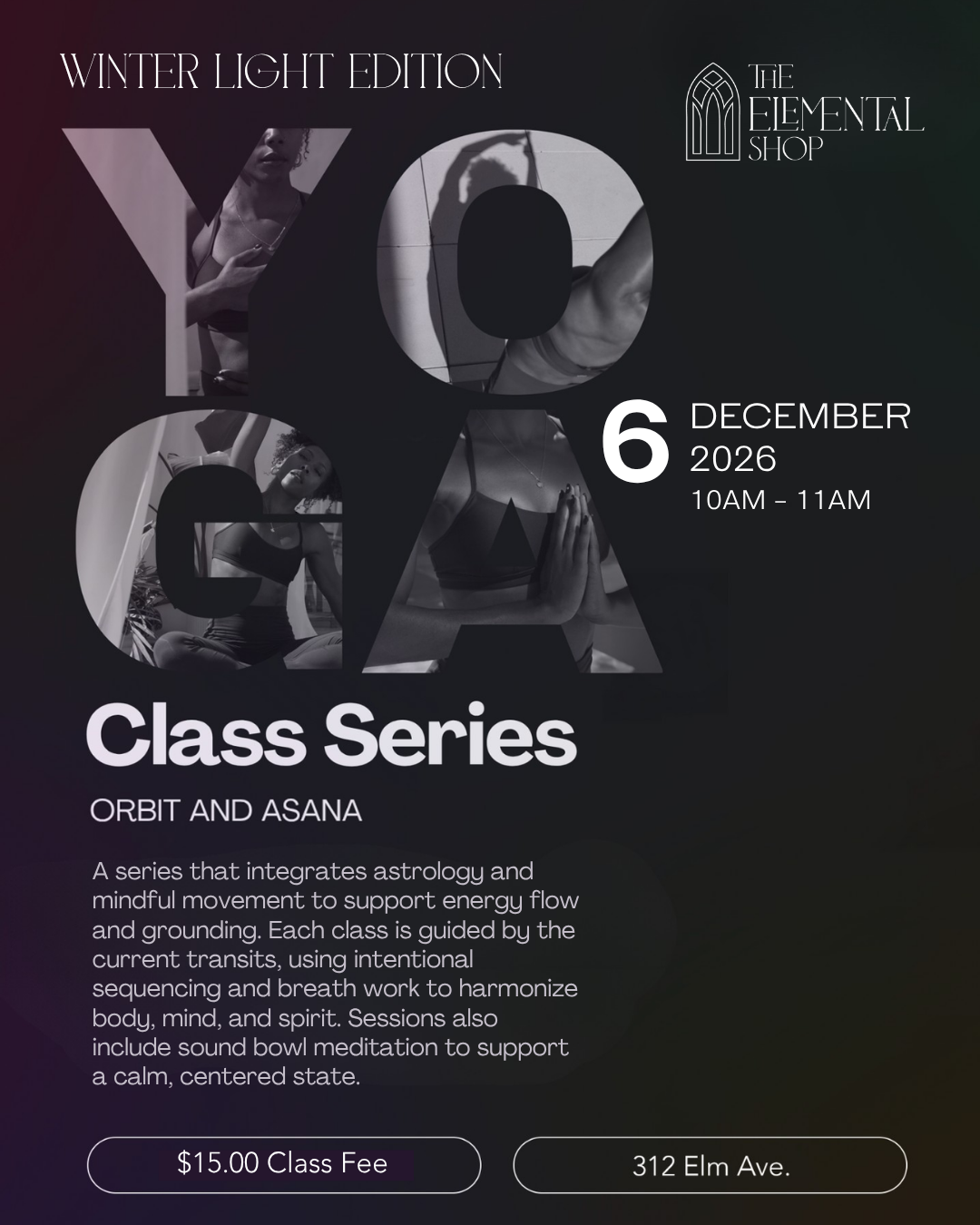 12/6 - ORBIT & ASANA YOGA