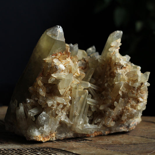 NATURAL CITRINE CLUSTER