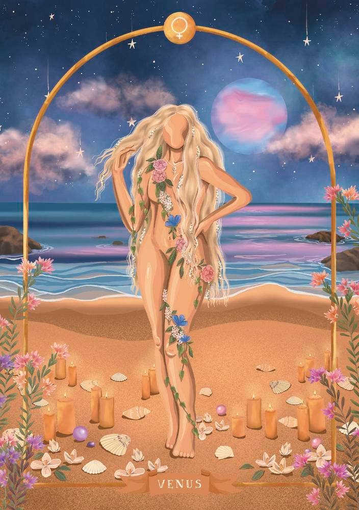 GODDESS ASTROLOGY ORACLE CARDS