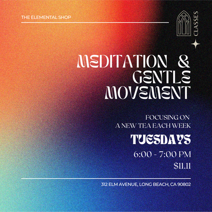 MEDITATION + GENTLE MOVEMENT