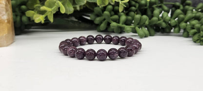 LEPIDOLITE BRACELET 8MM