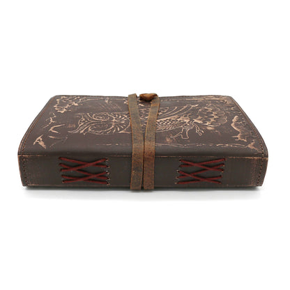 OWL EMBOSSED LEATHER JOURNAL