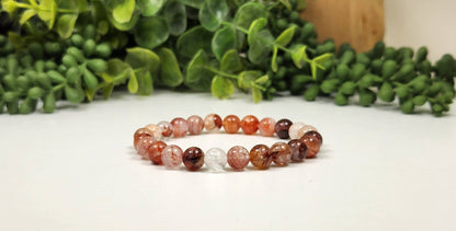 HEMATIOD QUARTZ BRACELET 8MM