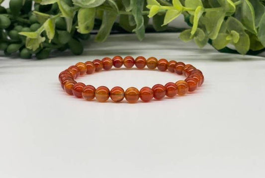 CARNELIAN BRACELET 6MM