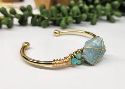 AMAZONITE BANGLE