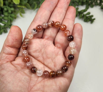 HEMATIOD QUARTZ BRACELET 8MM