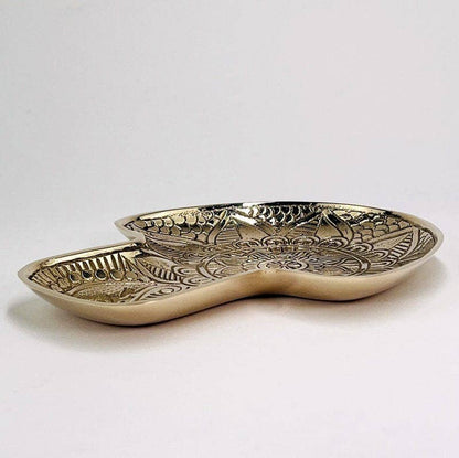 BRASS MUSHROOM TRAY