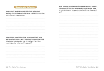 THE SHADOW WORK WORKBOOK