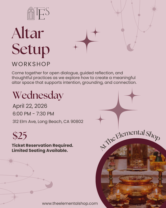 ALTAR SETUP WORKSHOP