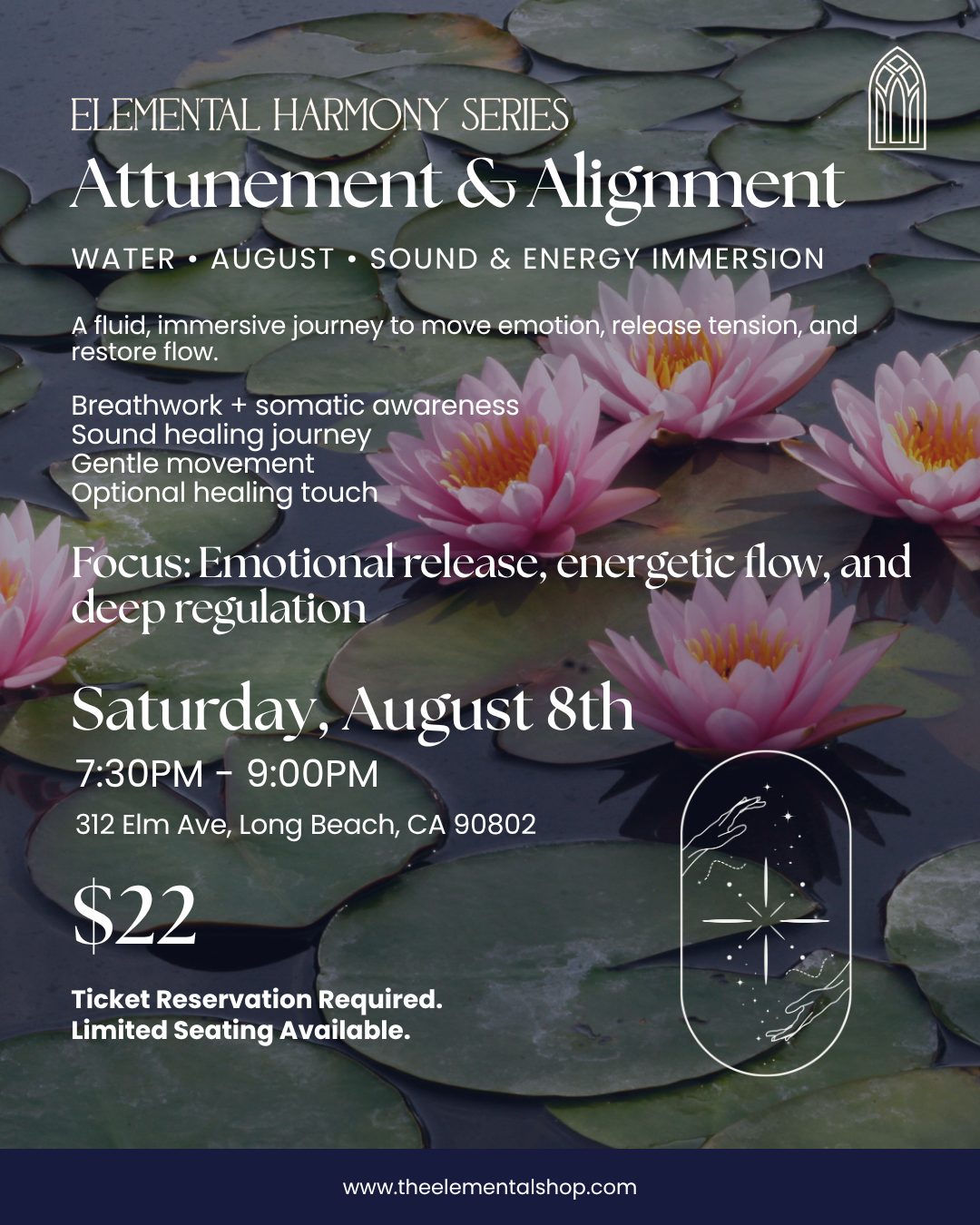8/8 - ATTUNEMENT & ALIGNMENT: WATER