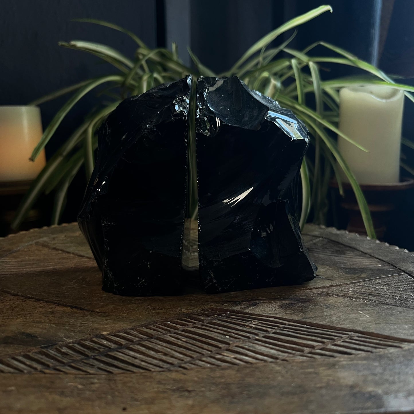 OBSIDIAN BOOKENDS (PAIR)