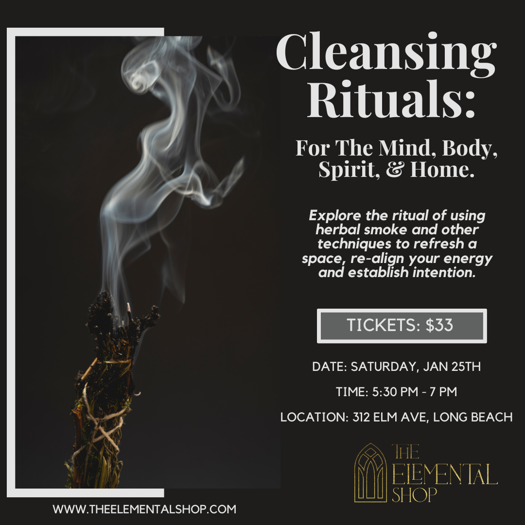 CLEANSING RITUALS WORKSHOP