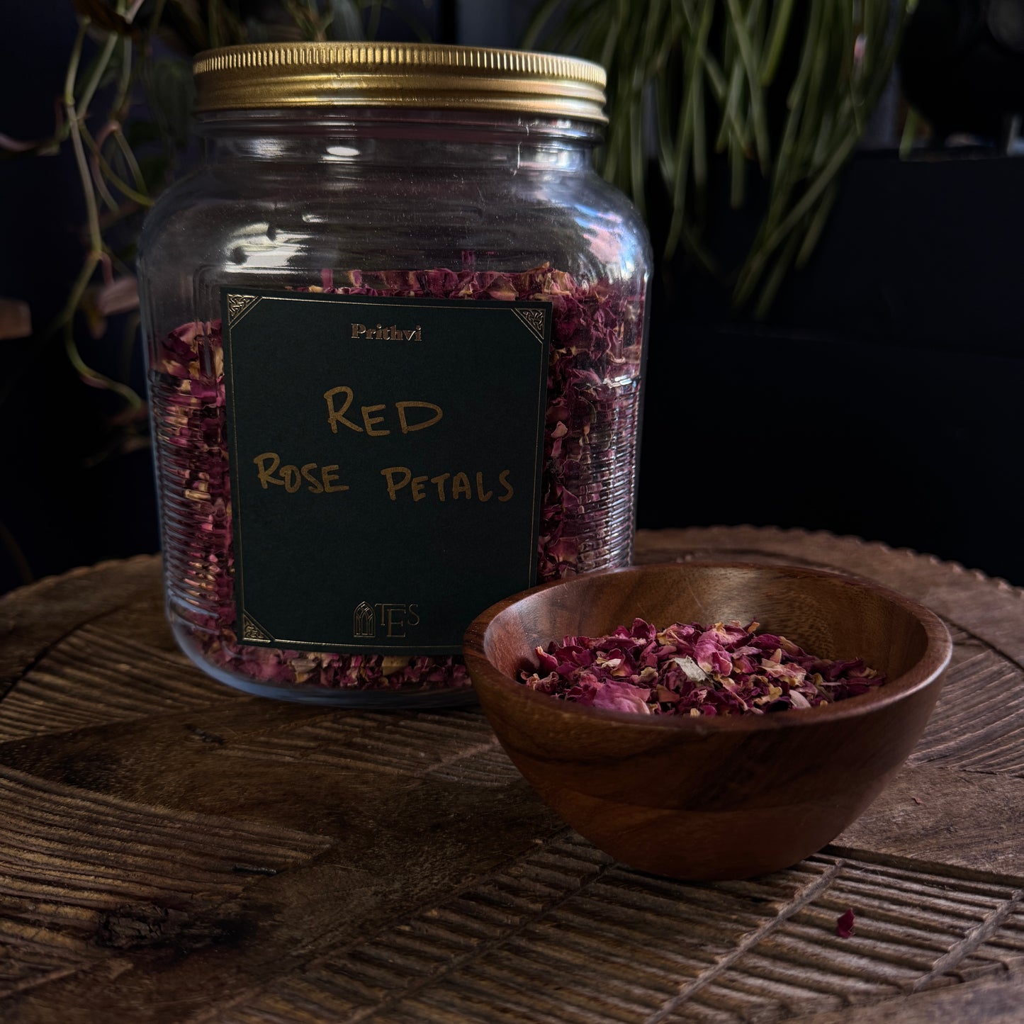 RED ROSE PETALS ORGANIC
